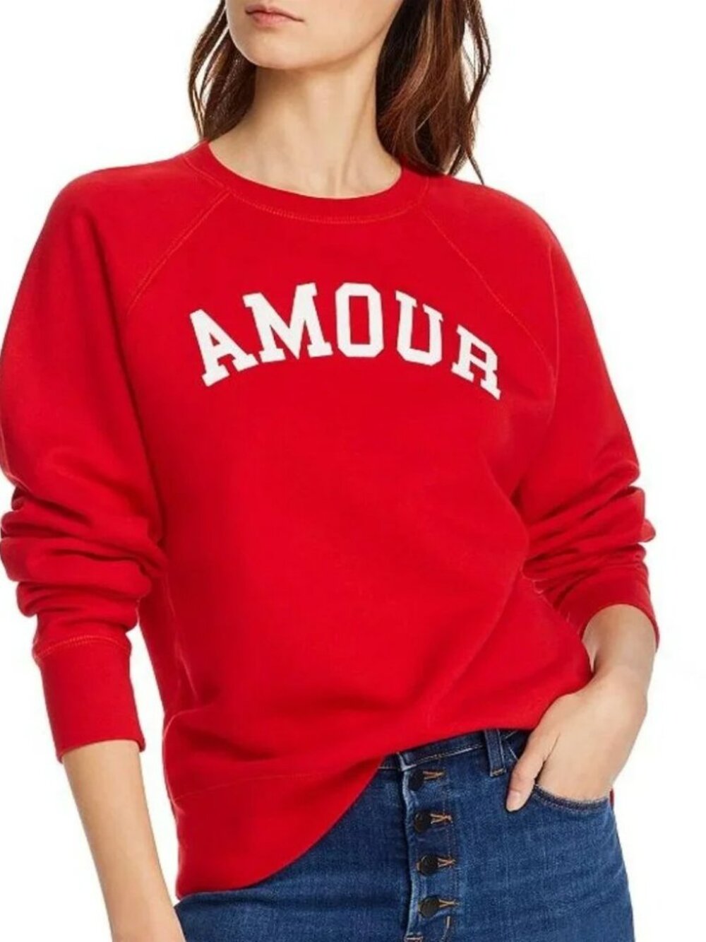 Zadig & Voltaire Red Amour Sweatshirt